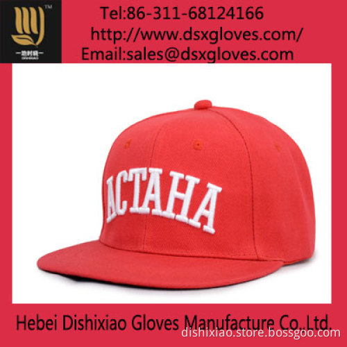 Custom Embroidery Logo Snapback Velcro Metal Buckle